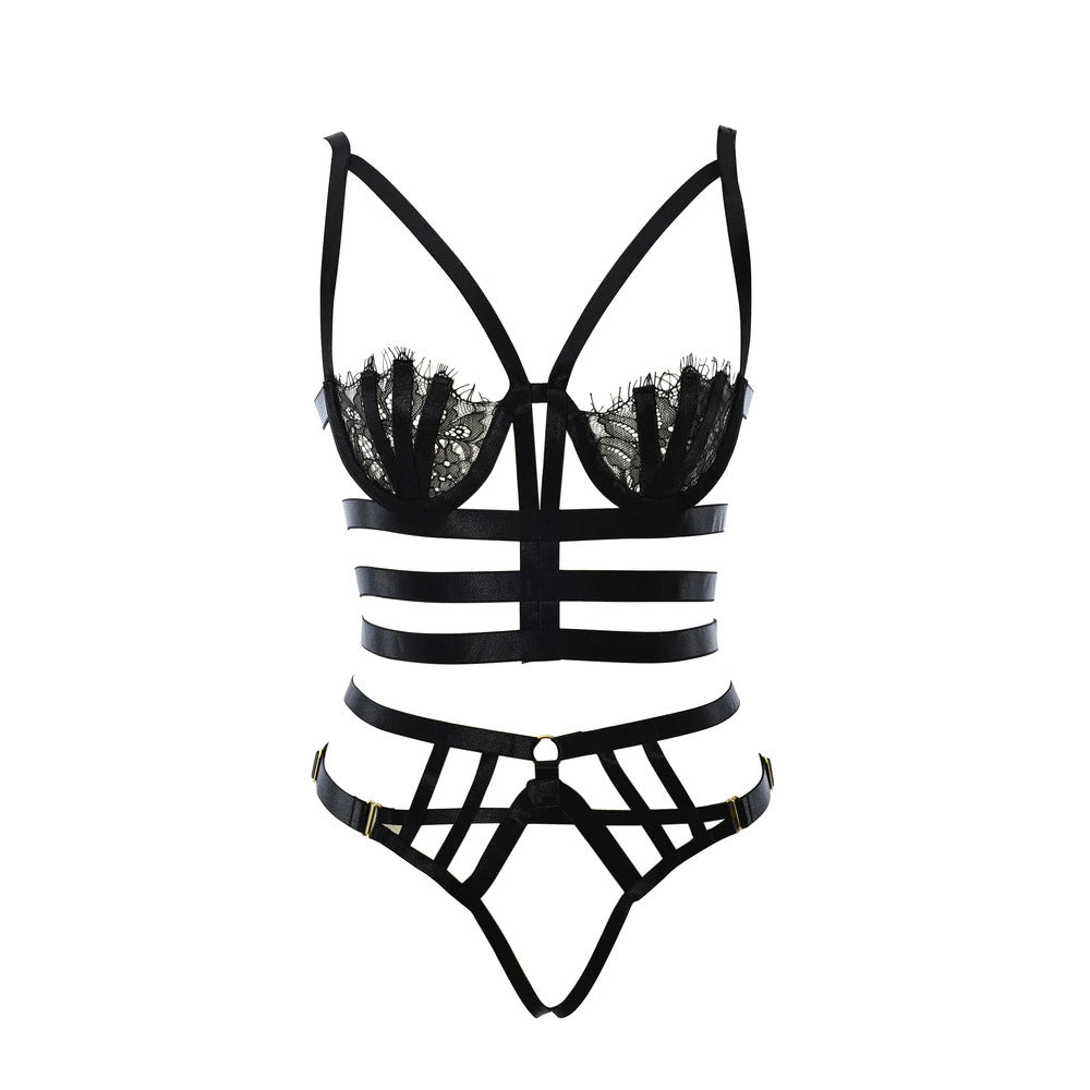 Erotica harness black