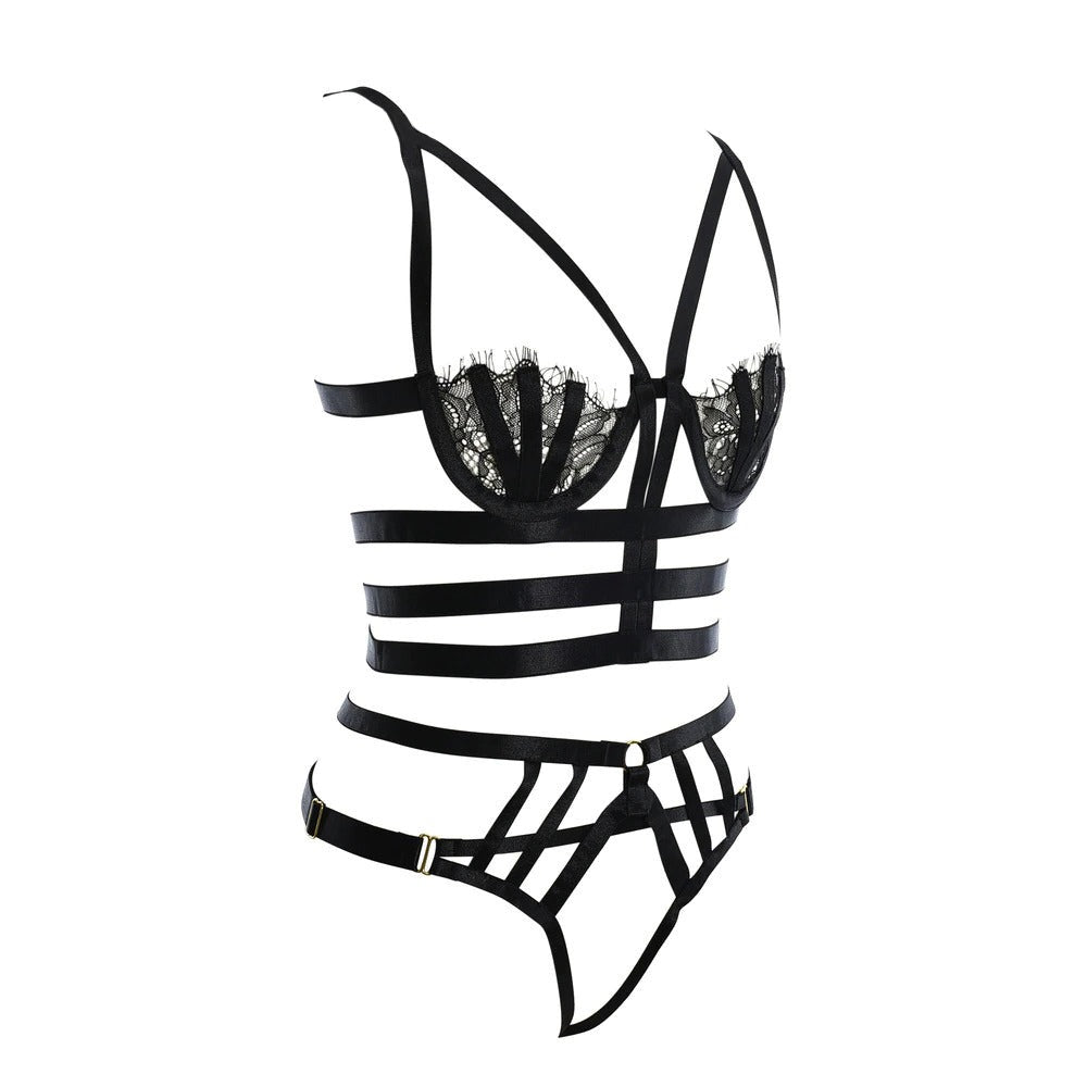 Erotica harness black