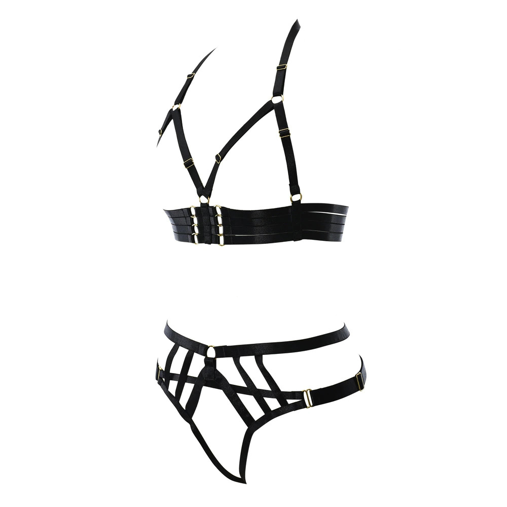 Kitty Kat harness black
