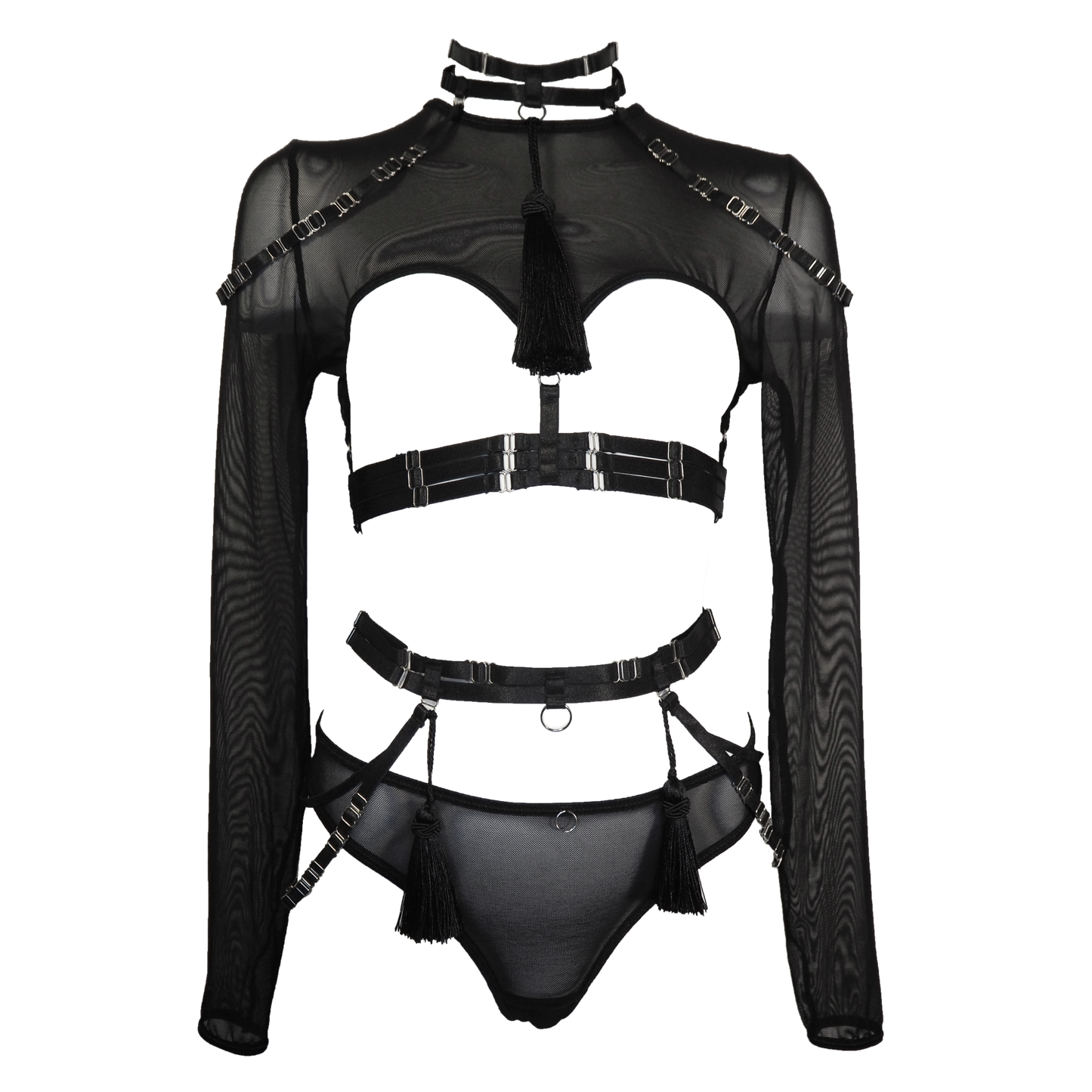 Elektra set (4 pieces) black