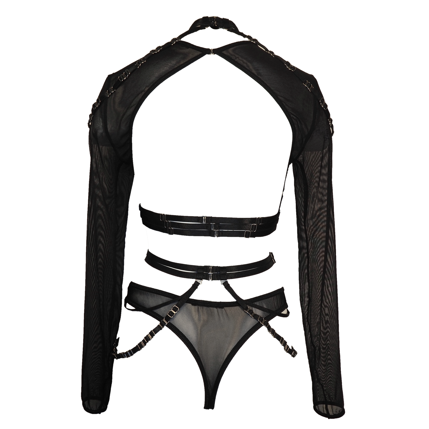 Elektra set (4 pieces) black