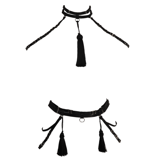 Elektra accessories set black