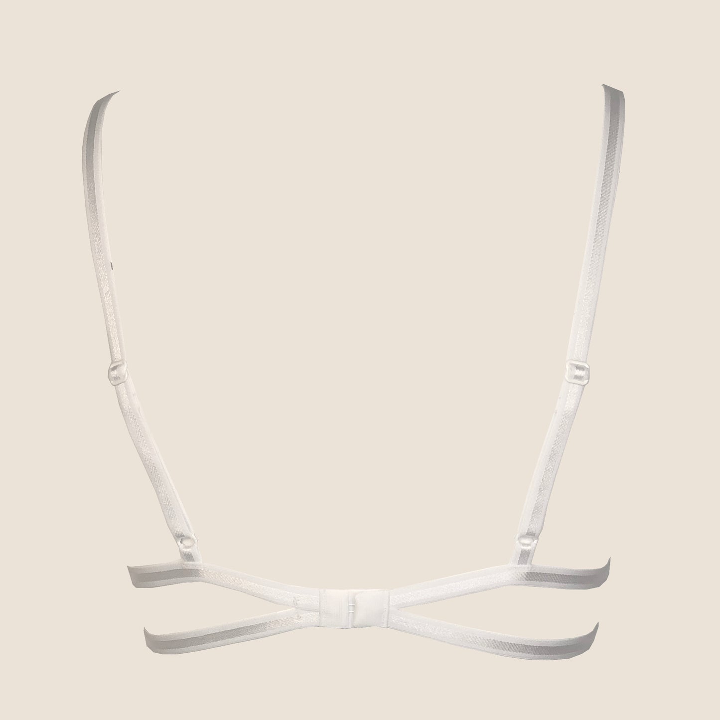 Snowflake lace lingerie set with pompoms